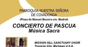 Concierto de Pascua: música sacra en la parroquia Ntra. Sra. de Covadonga