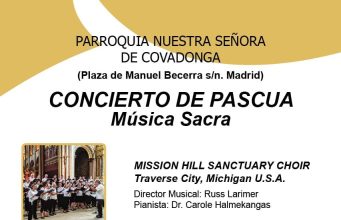 Concierto de Pascua: música sacra en la parroquia Ntra. Sra. de Covadonga