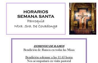 Semana Santa 2026 en Covadonga