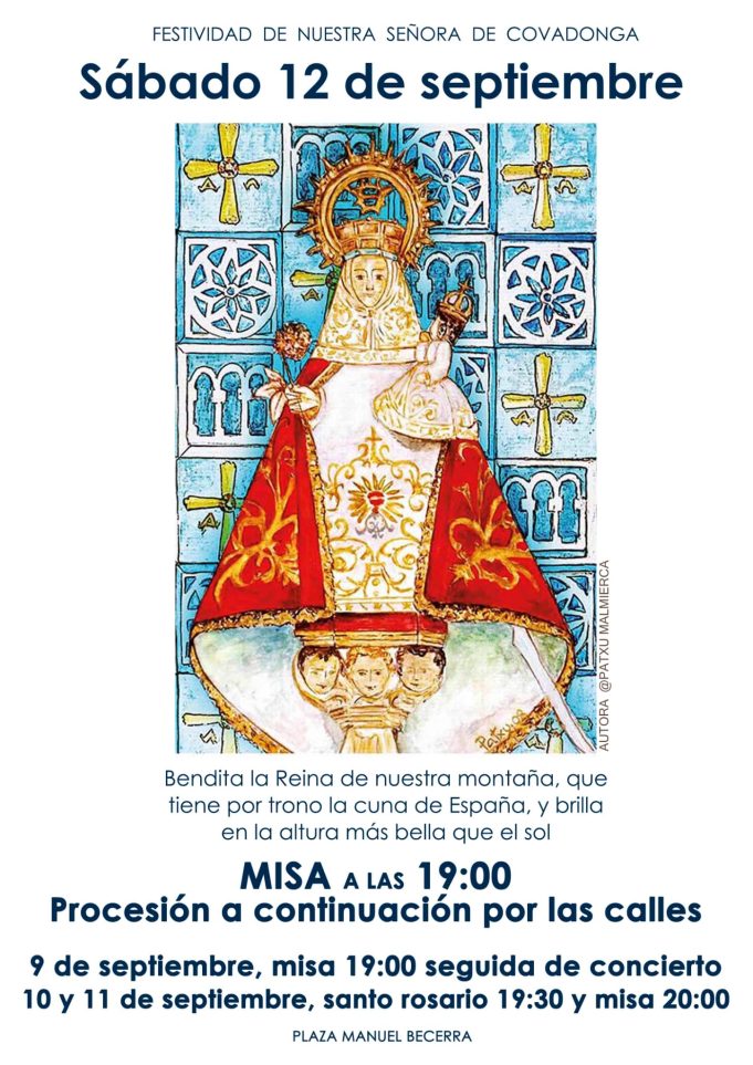 Procesión Virgen de Covadonga