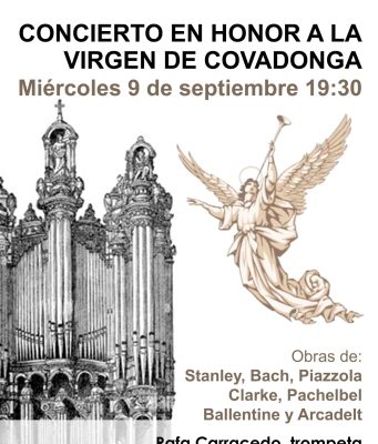 Concierto en honor a la Virgen de Covadonga