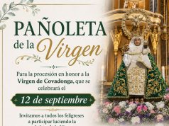 Pañoleta de la Virgen de Covadonga