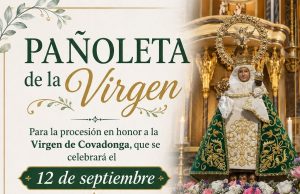 Pañoleta de la Virgen de Covadonga