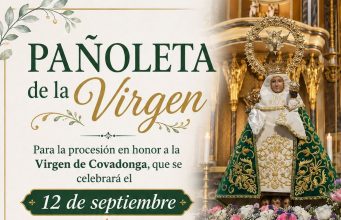 Pañoleta de la Virgen de Covadonga