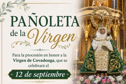 Pañoleta de la Virgen de Covadonga
