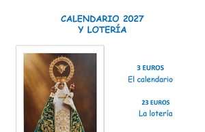 Calendario de la parroquia 2027 y lotería de Navidad
