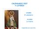 Calendario de la parroquia 2027 y lotería de Navidad
