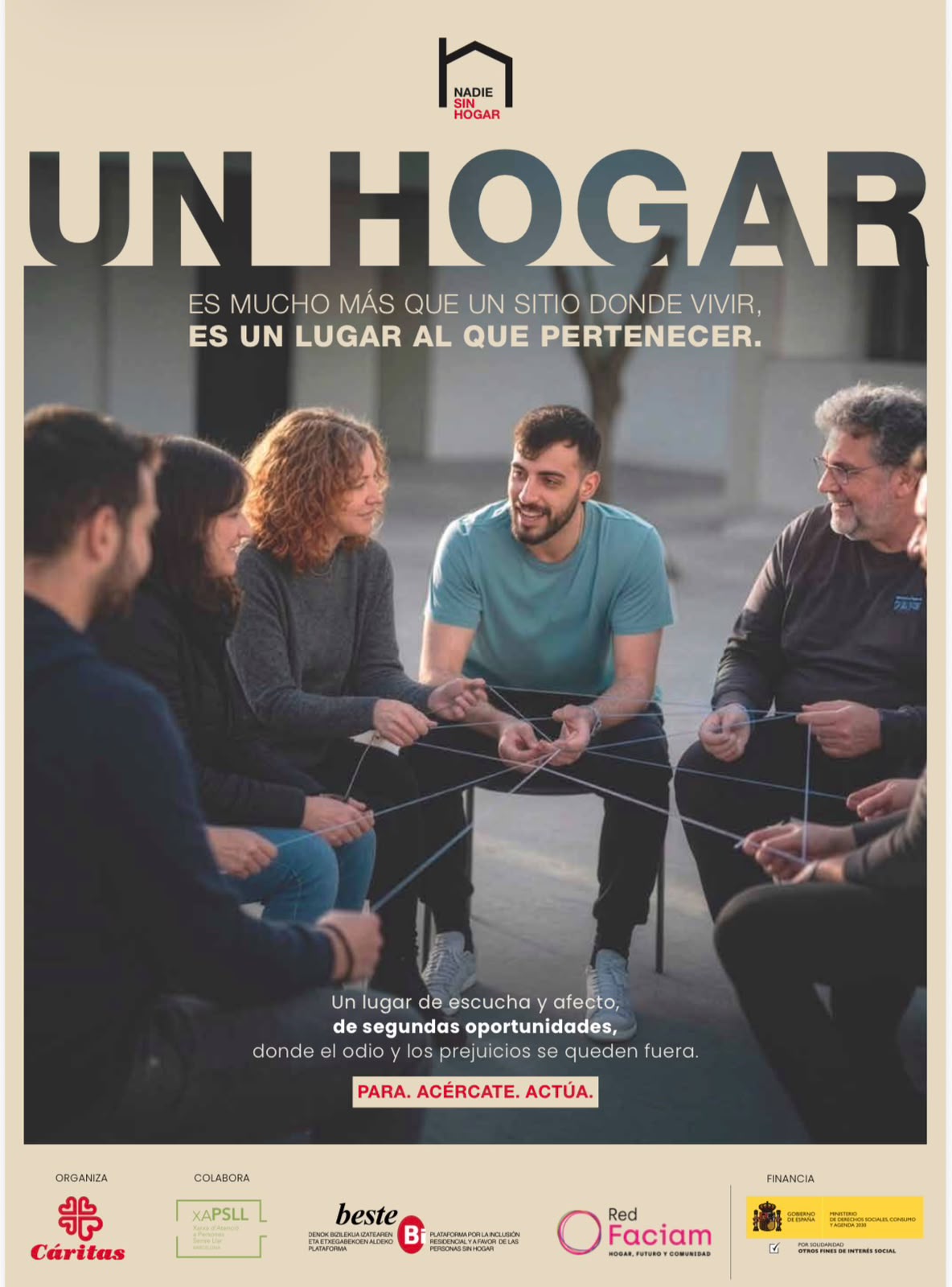 Campaña Caritas 2026 Nadie sin Hogar