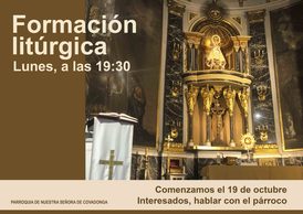 Formación litúrgica 2026-2027