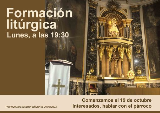 Formación litúrgica 2026-2027