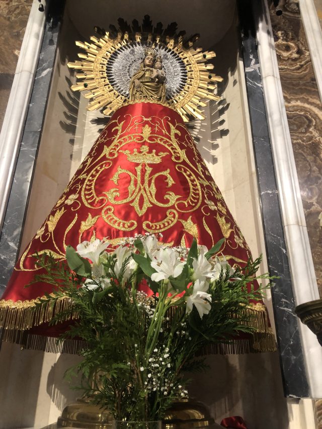 Misas festividad Virgen del Pilar